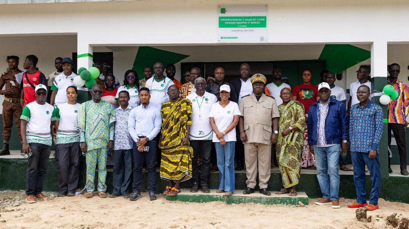 SAPH renforce son engagement RSE auprès des communautés riveraines de l'UAI de Bettié